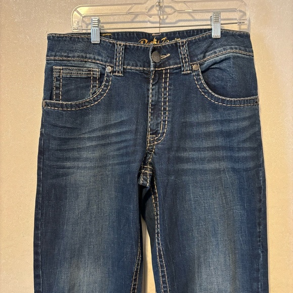 Wrangler | Dark Blue Bootcut Jeans | Size 32 x 32 - Picture 2 of 9